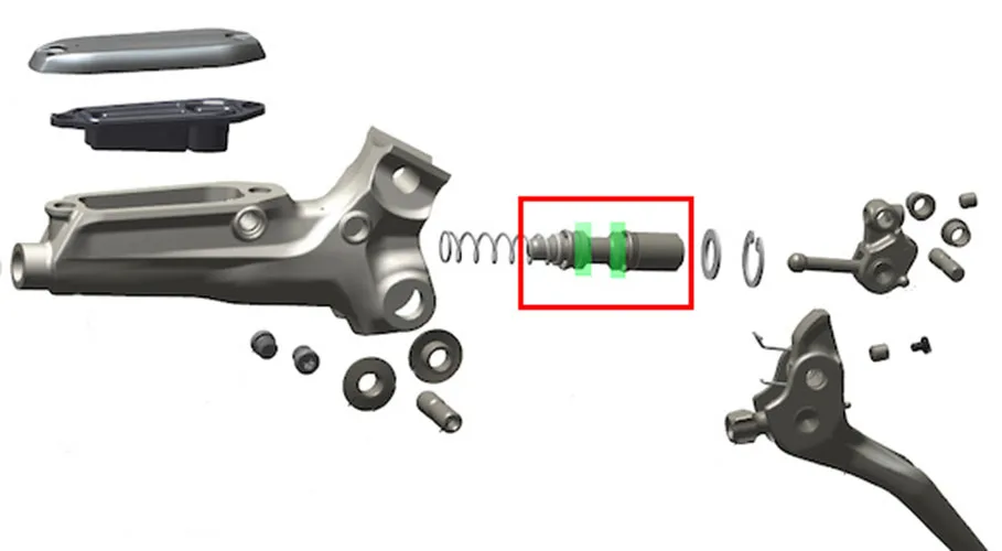 1buc Maneta Frânei de Interne a Reconstrui o Parte Ansamblul Pistonului pentru sram GUIDE Nivel db5 Biciclete de Frână Upgrade DIY Piese