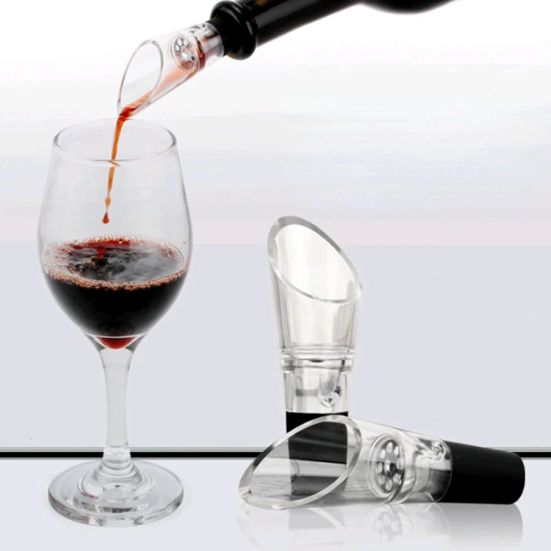 Acrilice Vin Pourer Dop de Sticlă, Decantoare, Pourer Nou Portabil Aerator Vin Pourer Accesorii de Vin Roșu vin repede decantor