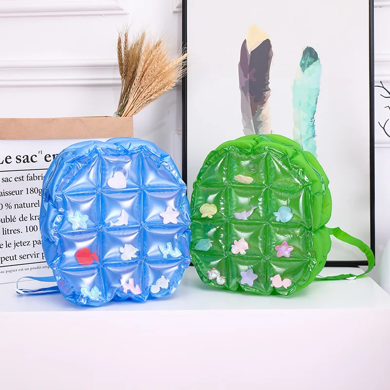 Amiqi Fierbinte de Vânzare pentru Copii Aer Gonflabile din PVC Sac Impermeabil Rucsac Plajă de Înot Pungi de Depozitare Imagine 5 