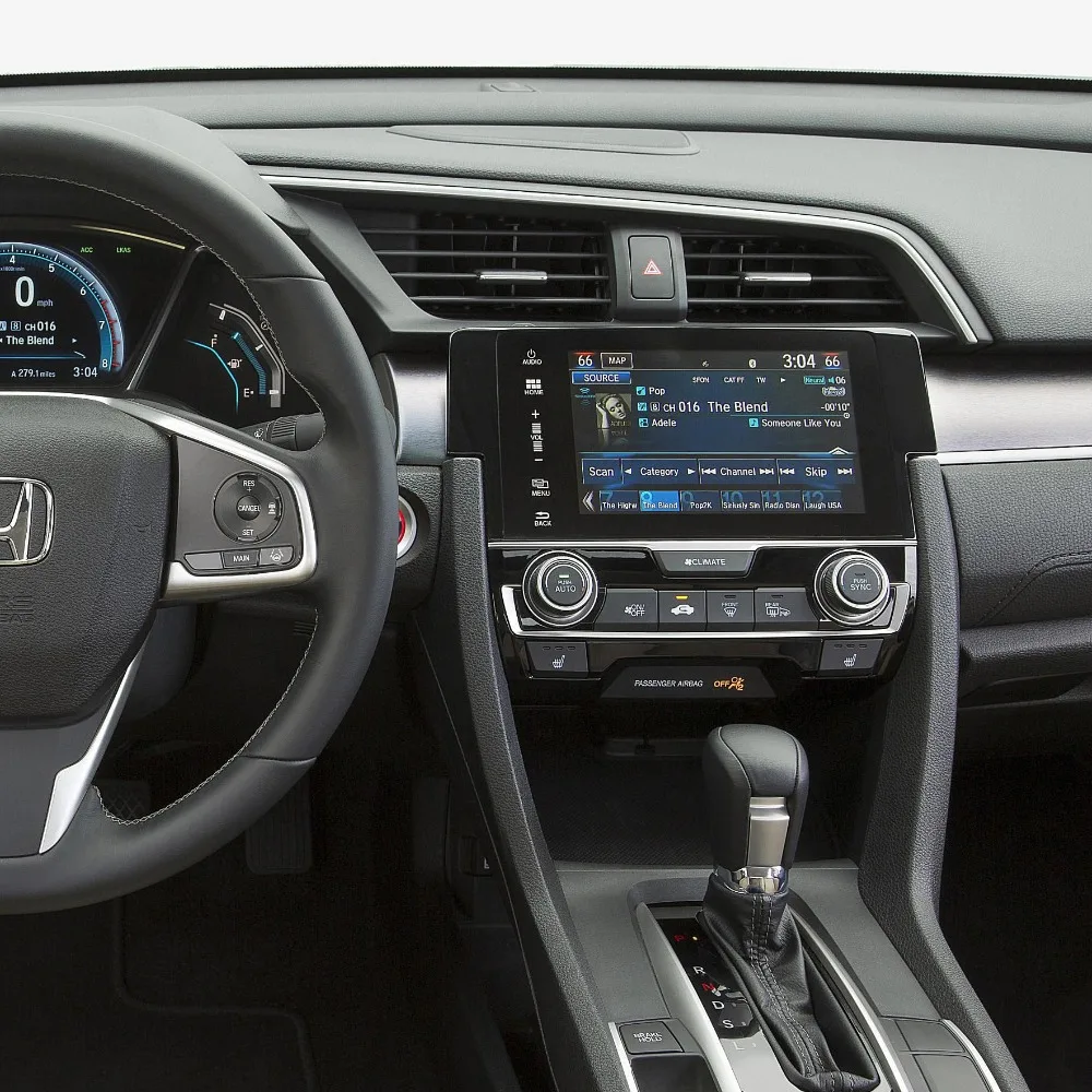 Android 12.1 inch mașină Tesla ecran de Radio pentru Honda Civic 2016 2017 2018 2019 masina Șeful Unității auto audio stereo multimedia player