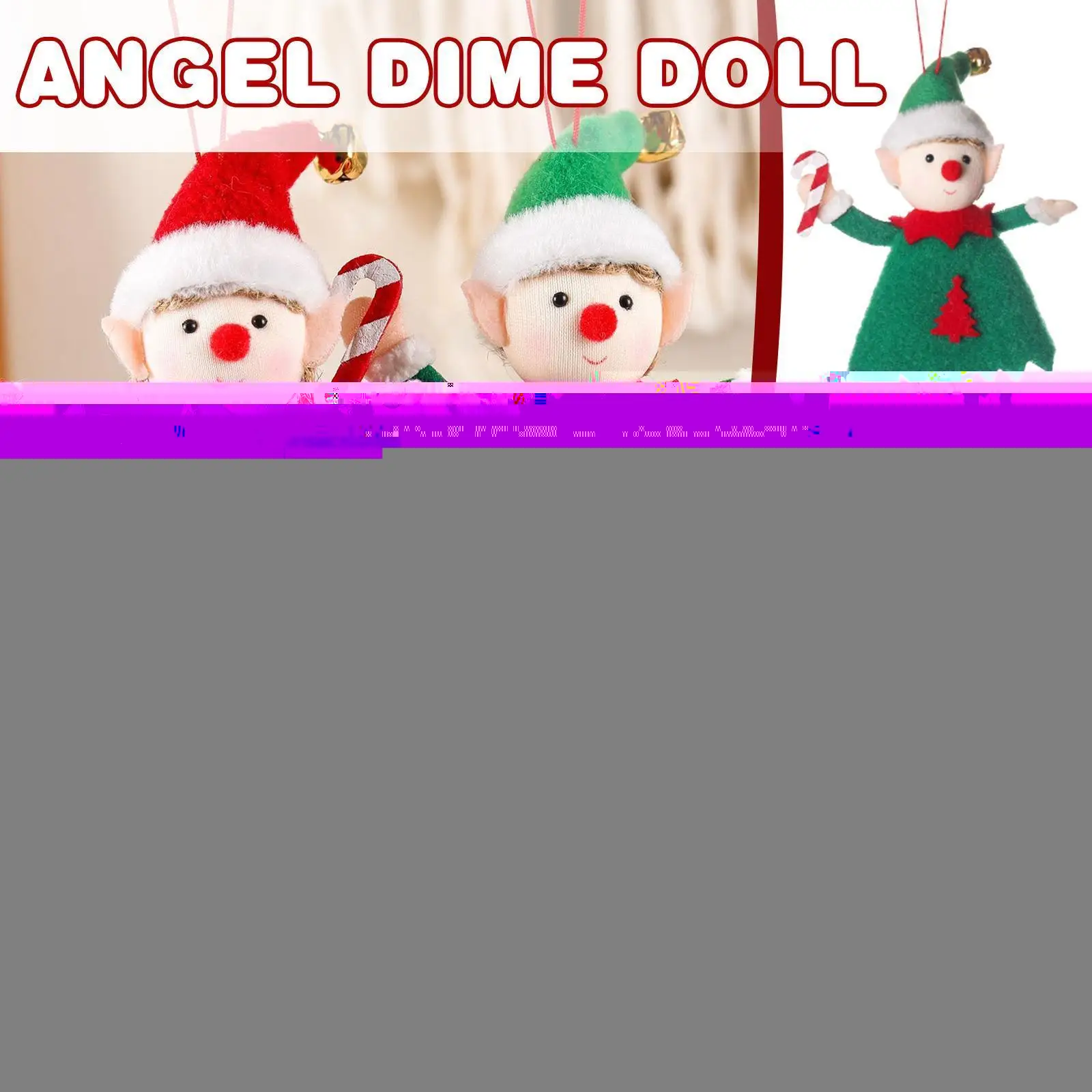Angel Papusa Ornamente de Crăciun, Crăciun Fericit Decoratiuni Pentru Casa Ghirlanda Pom de Craciun Decor de Crăciun Xmas 2022 Anul Nou Z2K9