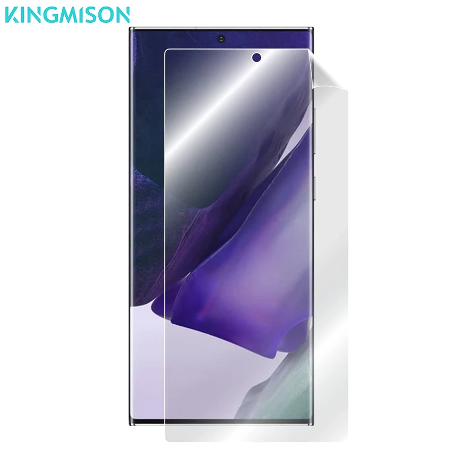 KINGMISON Ecran Protector Pentru Samsung Galaxy S21 S22 Ultra S20 Fe A51 A72 A52 A12 A50 S10 Plus A32 Hidrogel A71 A52s Nota 9 20 Imagine 4 