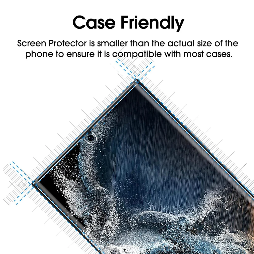 KINGMISON Ecran Protector Pentru Samsung Galaxy S21 S22 Ultra S20 Fe A51 A72 A52 A12 A50 S10 Plus A32 Hidrogel A71 A52s Nota 9 20 Imagine 5 