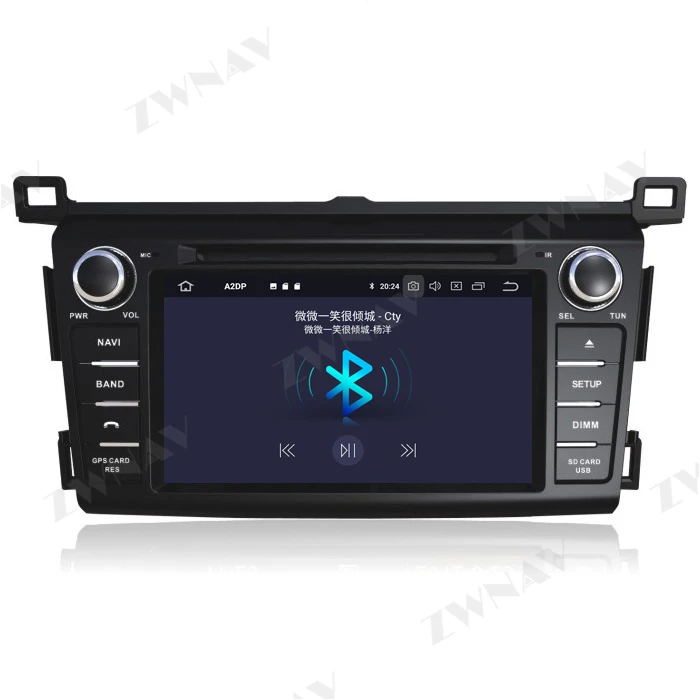 PX6 4G+64G Android 10.0 ecran IPS Car Multimedia DVD Player stereo pentru Toyota RAV4 2013 GPS auto Navi Radio Audio unitatea de cap